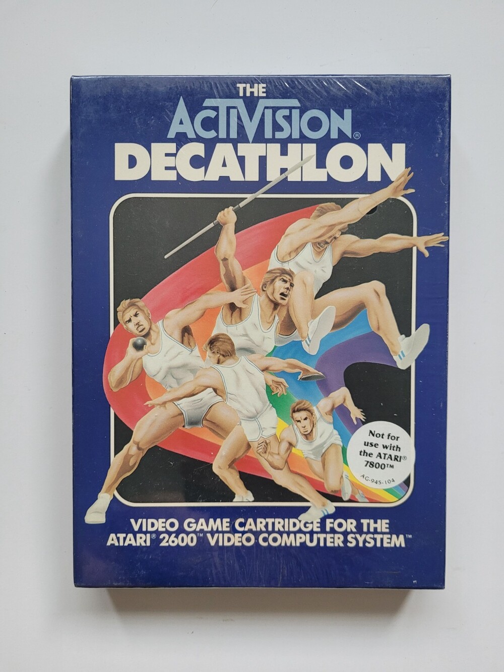 Activision Decathlon Atari 2600 1983 CIB Game - New & Sealed!